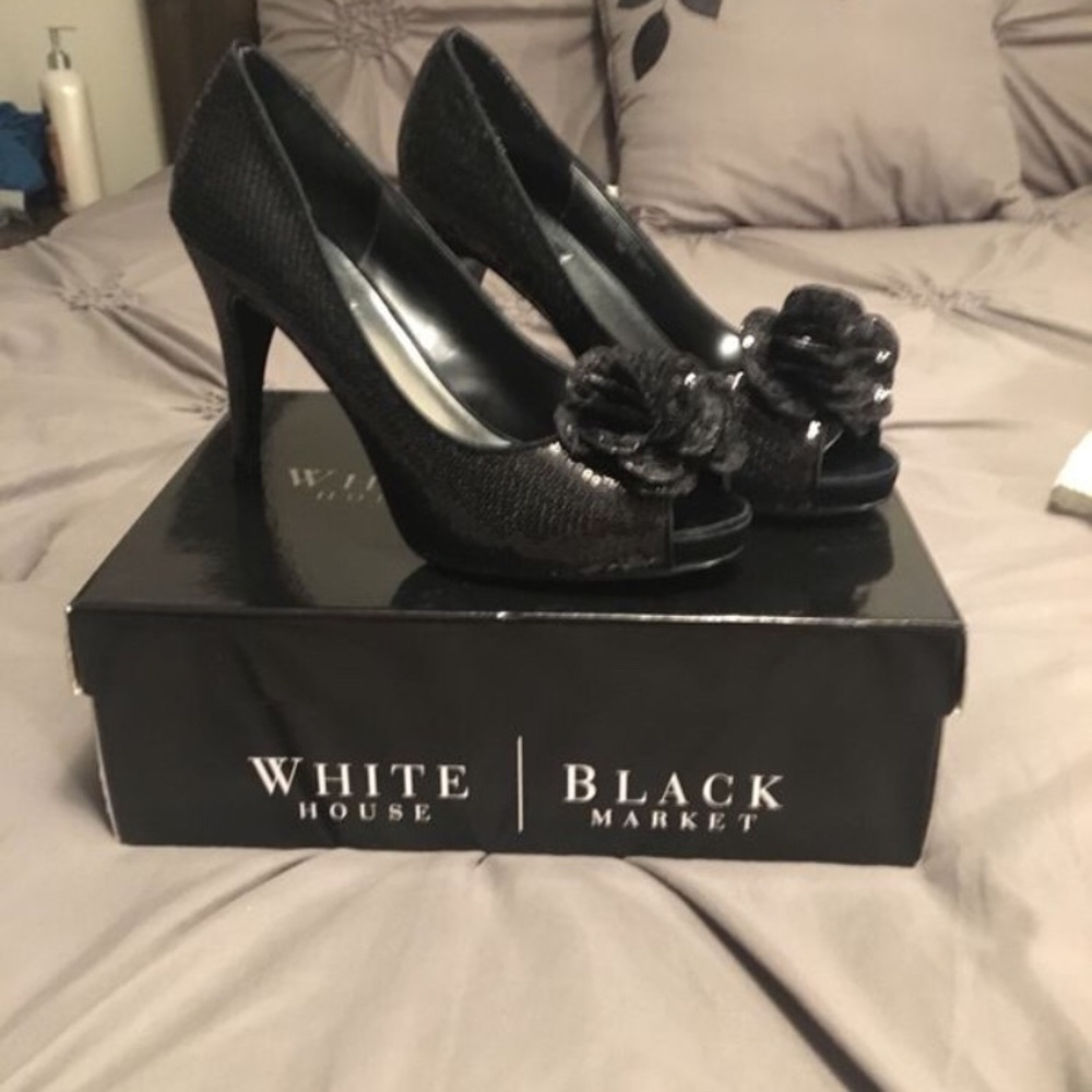 Black heels